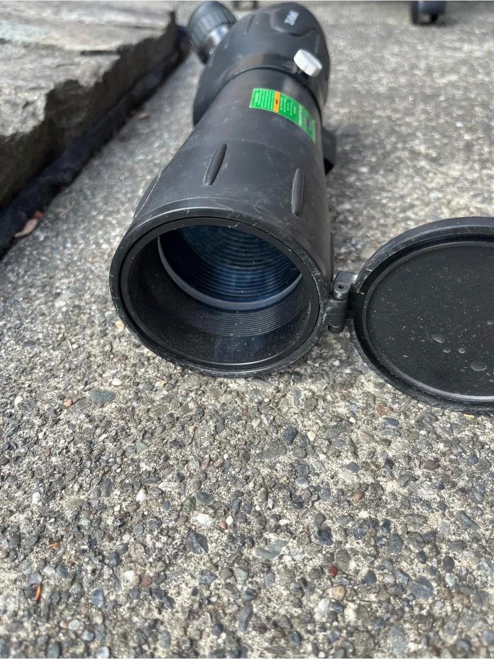 20-60x60 Black Spotting Scope - Compact Outdoor Optic